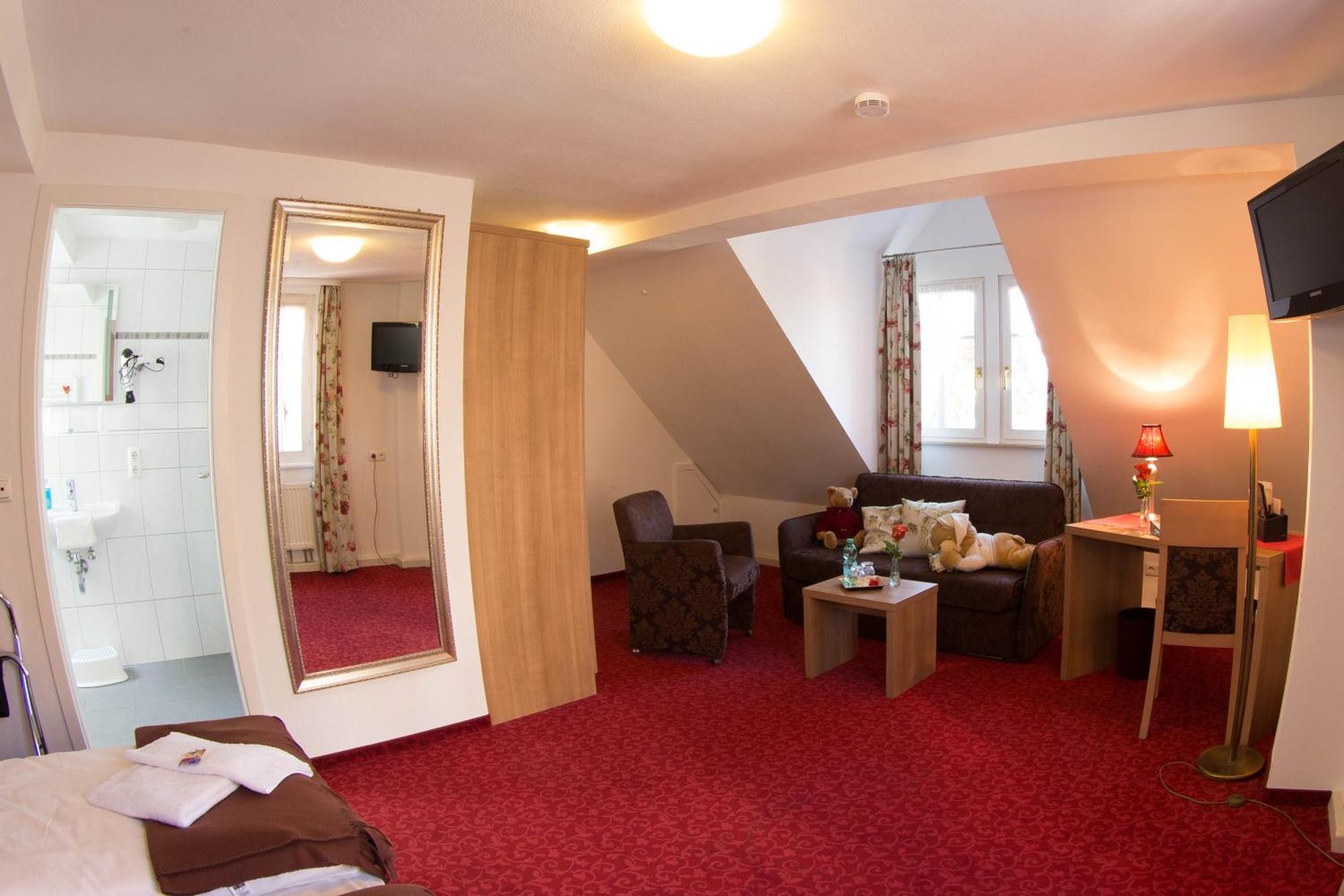 Boutiquehotel Goldene Rose - Self-Check-In Rothenburg ob der Tauber Dış mekan fotoğraf
